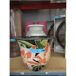 12 Vases & a Plant Pot