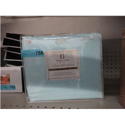 New King Size 3 Piece Duvet Cover Set - Blue