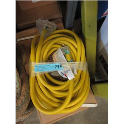 New 50 Foot Heavy Duty Multi Outlet Extension Cord