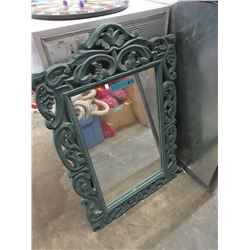 Wood Framed Wall Mirror - 23" x 34"