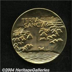 Terra Sancta Gold State Medal 1963,