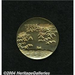 Terra Sancta Gold State Medal 1963,