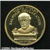 Image 1 : Balfour Declaration Gold State Medal 1967,