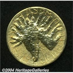 El Al Israel Airlines Gold State Medal 1969,