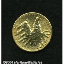 El Al Israel Airlines Gold State Medal 1969,