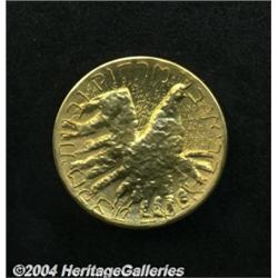 El Al Israel Airlines Gold State Medal 1969,