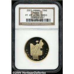 Gold 10 New Sheqalim 2001,