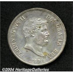 Naples and Sicily. Ferdinand II 120 Grana 1859,