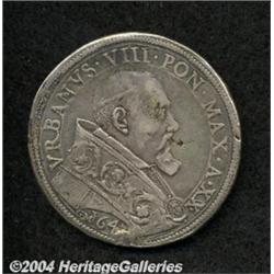 Papal States. URBAN VII (1623-1644) Scudo 1643,