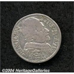 Papal States. Innocent XII 1/12 Ecu 1693, Avignon Mint,