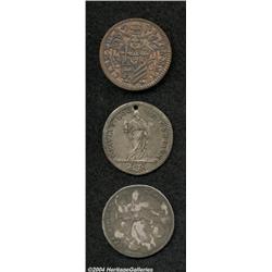 Lot of 3 coins as follows: