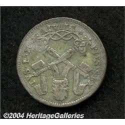 Papal States. Pius VI 2 Carlini 1781 (year 7),