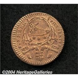 Papal States. Pius VI 1/2 Baiocco ND (year 14),