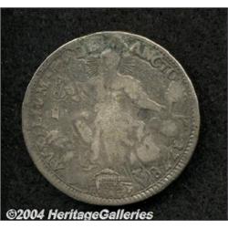 Papal States. Pius VI 1/2 Scudo 1778,