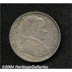 Papal States. Gregory XVI 50 Baiocchi 1832R,