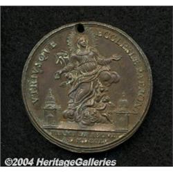 Papal States. Copper Medal 1755
