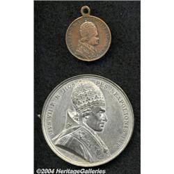 Lot of 2 Medals as follows: