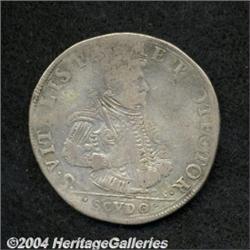 Parma. Odardo Farnese 1 Scudo 1627,