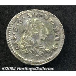 Sicily. Carlo III 1/2 Tari 1751,