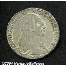 Sicily. Ferdinando III 12 Tari 1800