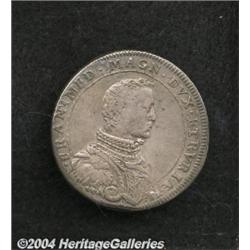 Tuscany. Francesco I 1 Piastre 1584,