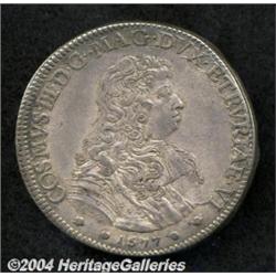 Tuscany. Cosimo III 1 Piastre 1677