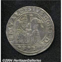 Venice. Aloise Mocenigo (1570-1577) 1 Ducato ND, Initials SB,