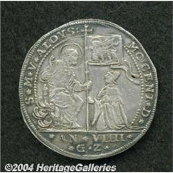 Venice. Alvise Mocenigo III (1722-1732) Silver Oscella 1730,