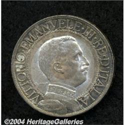 Kingdom. Vittorio Emanuele III 2 Lire 1908,