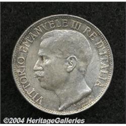 Kingdom. Vittorio Emanuele III 2 Lire 1911,
