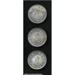 Early 20 Sen trio including: