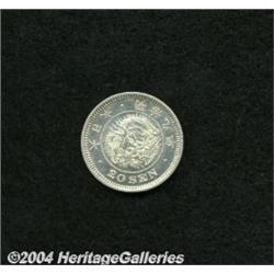 Meiji 9 (1876) 20 Sen,