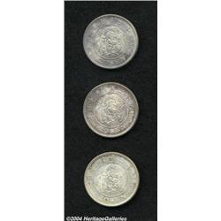 Mint State 20 Sen trio including: