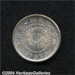 Meiji 39 (1906) 20 Sen,