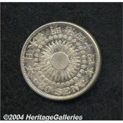 Meiji 44 (1911) 20 Sen,