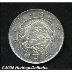 Meiji 3 (1870) 50 Sen,