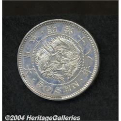 Meiji 18 (1885) 50 Sen,