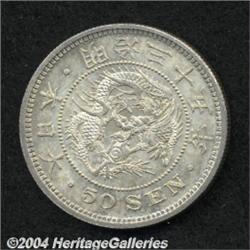 Meiji 35 (1902) 50 Sen,