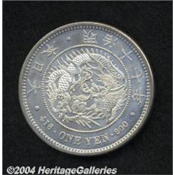 Meiji 17 (1884) 1 Yen,