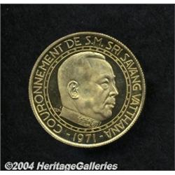 Gold 20,000 Kip 1971,