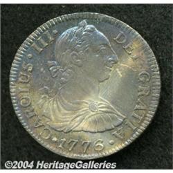Carlos III 2 Reales 1776FM,
