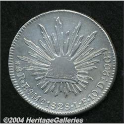 Cap & Ray 8 Reales 1828-EoMo-LF/P,