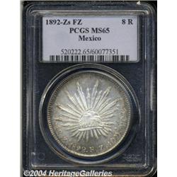 Cap & Ray 8 Reales 1892-Zs FZ,