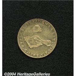 Republic. Gold 8 Escudos 1862-Go-YE,