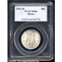 Republic 50 Centavos 1921,