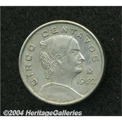 5 Centavos 1962 Copper-Nickel,