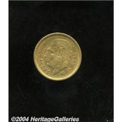 Republic. Gold 5 Pesos 1905,