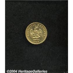 Republic Gold 1 Peso 1888 Cn-M,