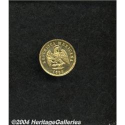 Republic Gold 1 Peso 1888 Go-R,