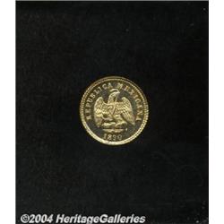 Republic Gold 1 Peso 1890 Go-R,